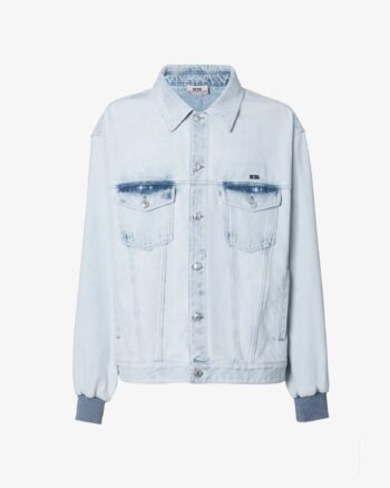 GCDS BLEACHED DENIM JACKET