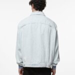 GCDS BLEACHED DENIM JACKET
