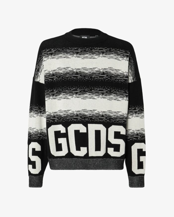 GCDS LOW BAND DEGRADÉ SWEATER