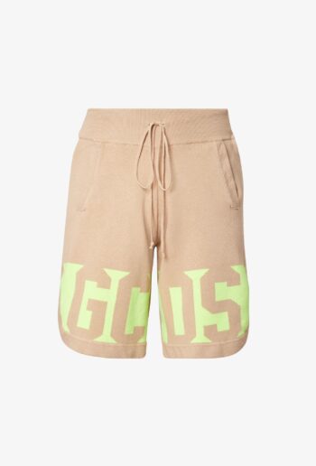 GCDS LIGHT BROWN LOW BAND BERMUDA