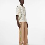GCDS MONOGRAM MACRAMÈ SHIRT