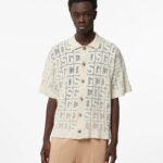 GCDS MONOGRAM MACRAMÈ SHIRT