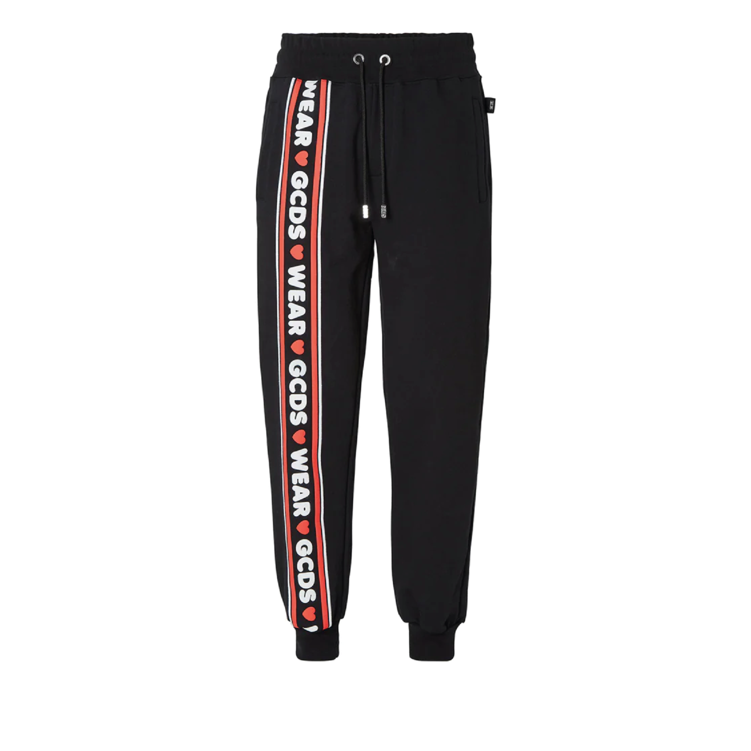 GCDS CUTE TAPE LOGO SWEATPANTS