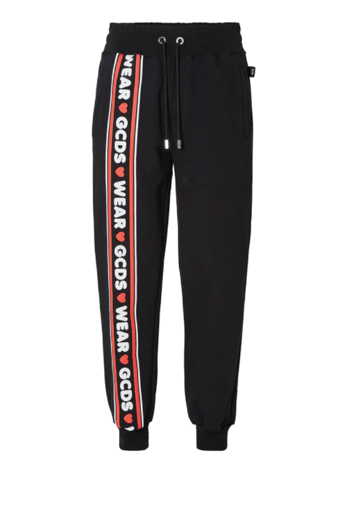 GCDS CUTE TAPE LOGO SWEATPANTS