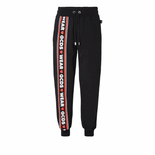 GCDS CUTE TAPE LOGO SWEATPANTS