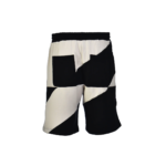 PRIVATE POLICY BLACK AND WHITE SHORTS