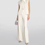 ANOUKI WHITE COTTON CHELSEA BLOUSE