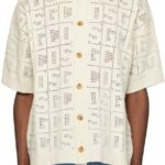 GCDS MONOGRAM MACRAMÈ SHIRT