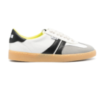 MSGM WHITE AND BLACK SNEAKERS