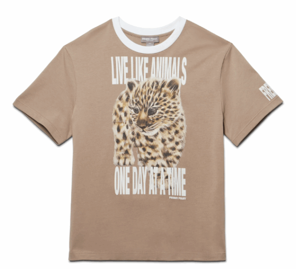 PRIVATE POLICY LIVE LIKE ANIMALS SHORT SLEEVES T-SHIRT
