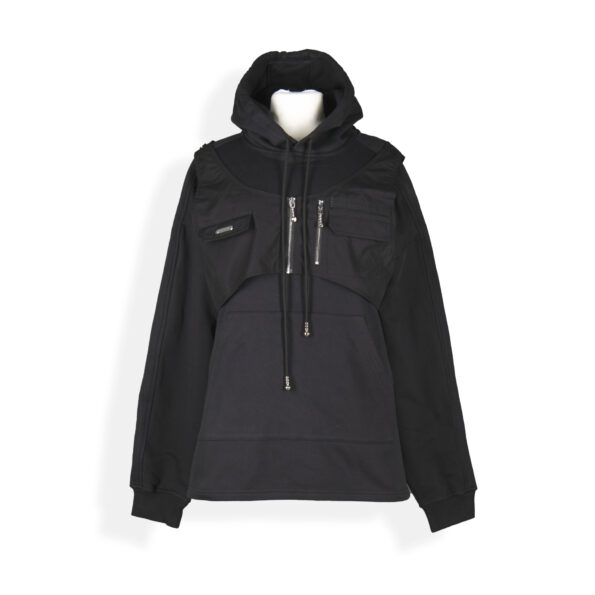 PRIVATE POLICY VEST HARNESS HOODIE