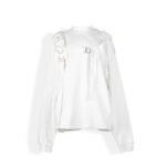 PRIVATE POLICY HARNESS SHOULDER STRAP SWEATSHIRT