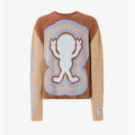 GCDS WIRDO FUZZY JACQUARD SWEATER