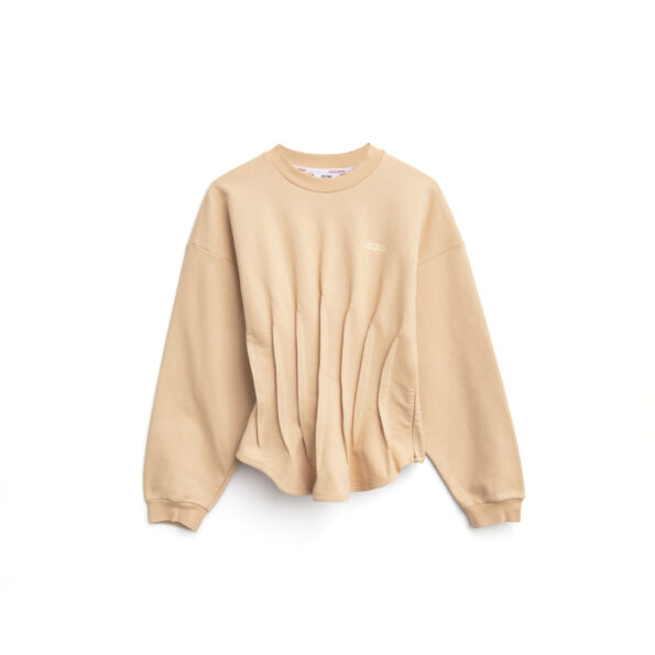 GCDS COUT JERSEY LONG SLEEVE SWEATSHIRT