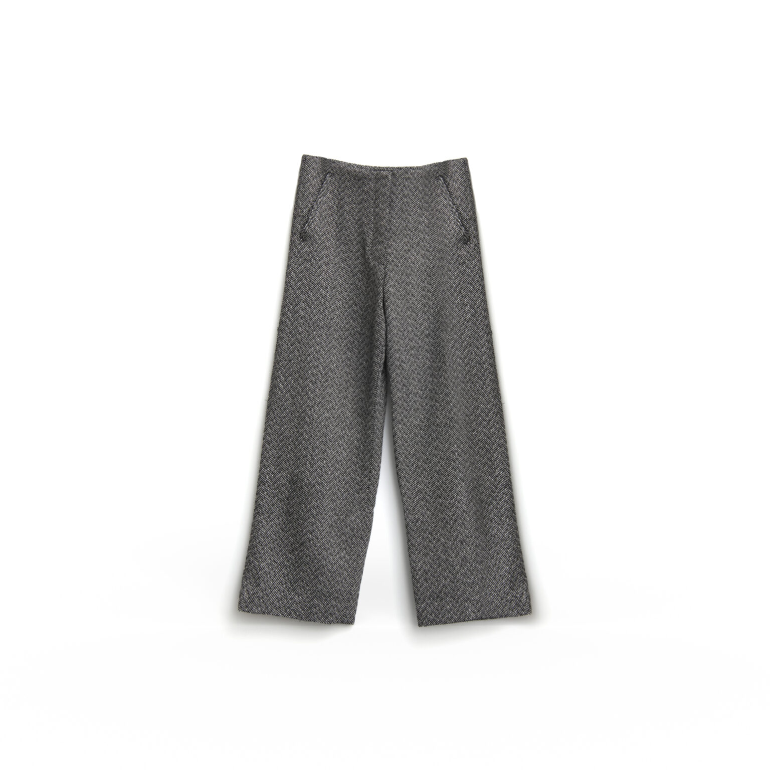 SIRAPOP TWEED LOW WAIST PANTS