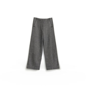 SIRAPOP TWEED LOW WAIST PANTS