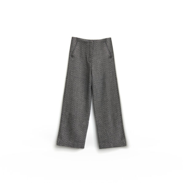 SIRAPOP TWEED LOW WAIST PANTS