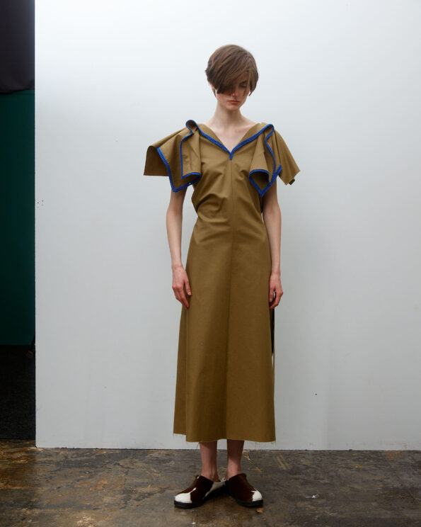 JUJU DRESS KHAKI