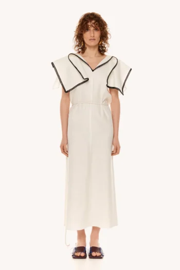 Litkovska JUJU DRESS WHITE