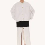 LITKOVSKA DENIM WHITE JACKET