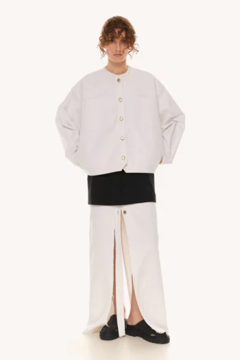 LITKOVSKA DENIM WHITE JACKET