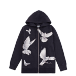 3.PARADIS ZOE FREEDOM DOVES ZIP HOODI