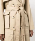 CARGO POCKETS TRENCH COAT