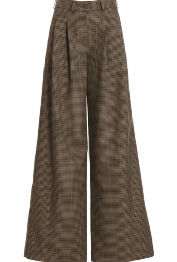 JEJIA KATHERINE PANT TEX 4 Brown