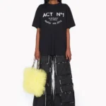 ACT NO1 ATELIER LOGO T-SHIRT Black