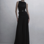 GUDU PLEATED MAXI SKIRT