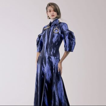 Janashia Midi Flared Dress