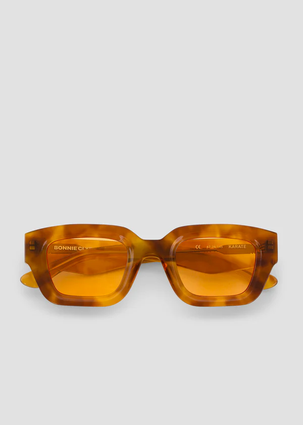 Karate - Tortoise & Orange Lens