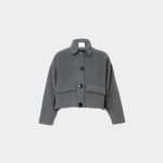 Bouguessa  CROPPED JACKET COAT