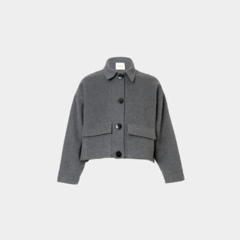 Bouguessa  CROPPED JACKET COAT
