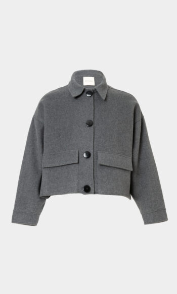 Bouguessa CROPPED JACKET COAT