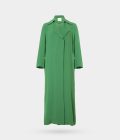 SHEIKHA MINIMAL LONG TRENCH