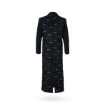 ACT NO1 METAL MONOGRAM OVERCOAT