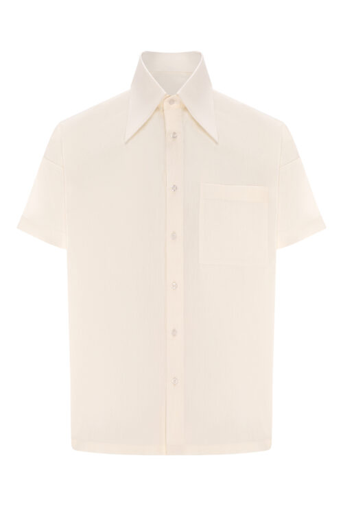 Amidaan Pure White Polo Shirt