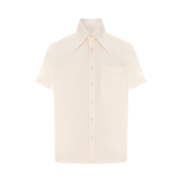 Amidaan Pure White Polo Shirt