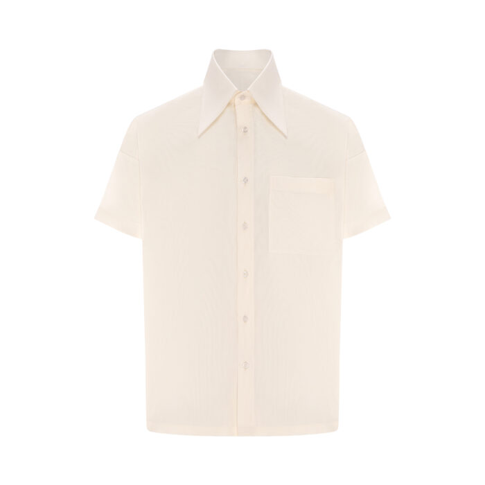 Amidaan Pure White Polo Shirt