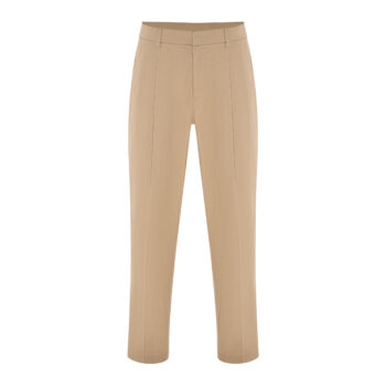 Amidaan ZipSide Beige Pants