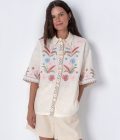 ETNODIM Linen shirt with floral embroidery Veselka,Linen shirt with floral embroidery Veselka,Linen shirt with floral embroidery