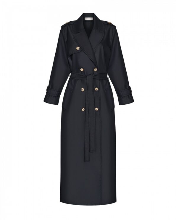 Arapkhanovi Logomania trench coat