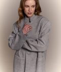 Arapkhanova Oversize coat grey