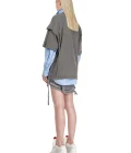 OTTOLINGER Distressed Oversized T-Shirt,Distressed Oversized T-Shirt