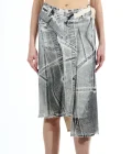 OTTOLINGER Denim Wrap Skirt,Denim Wrap Skirt