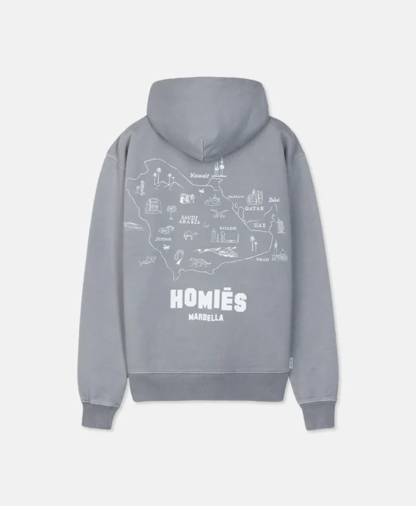 MAPA HOODIE VINTAGE LIGHT GREY MIDDLE EAST,MAPA HOODIE VINTAGE LIGHT