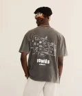 MAPA T-SHIRT MIDDLE EAST VINTAGE GREY