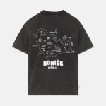 MAPA T-SHIRT MIDDLE EAST VINTAGE GREY