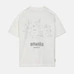 MAPA T-SHIRT MIDDLE EAST VINTAGE WHITE